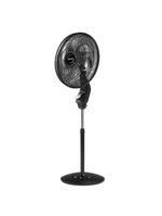 Ventilador De Coluna Mallory 40cm Eolo Com 6 Pás E Silencioso Preto 110V
