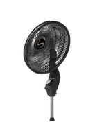 Ventilador De Coluna Mallory 40cm Eolo Com 6 Pás E Silencioso Preto 110V