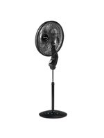 Ventilador De Coluna Mallory 40cm Eolo Com 6 Pás E Silencioso Preto 110V