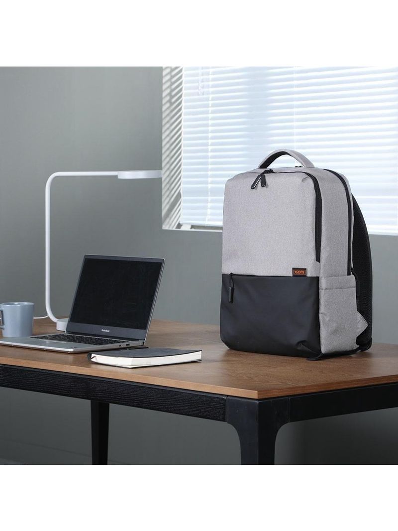 Mochila Xiaomi Commuter Cinza Claro