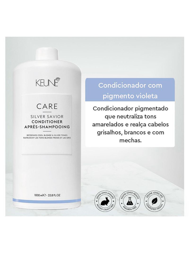 Keune silver savior - condicionador