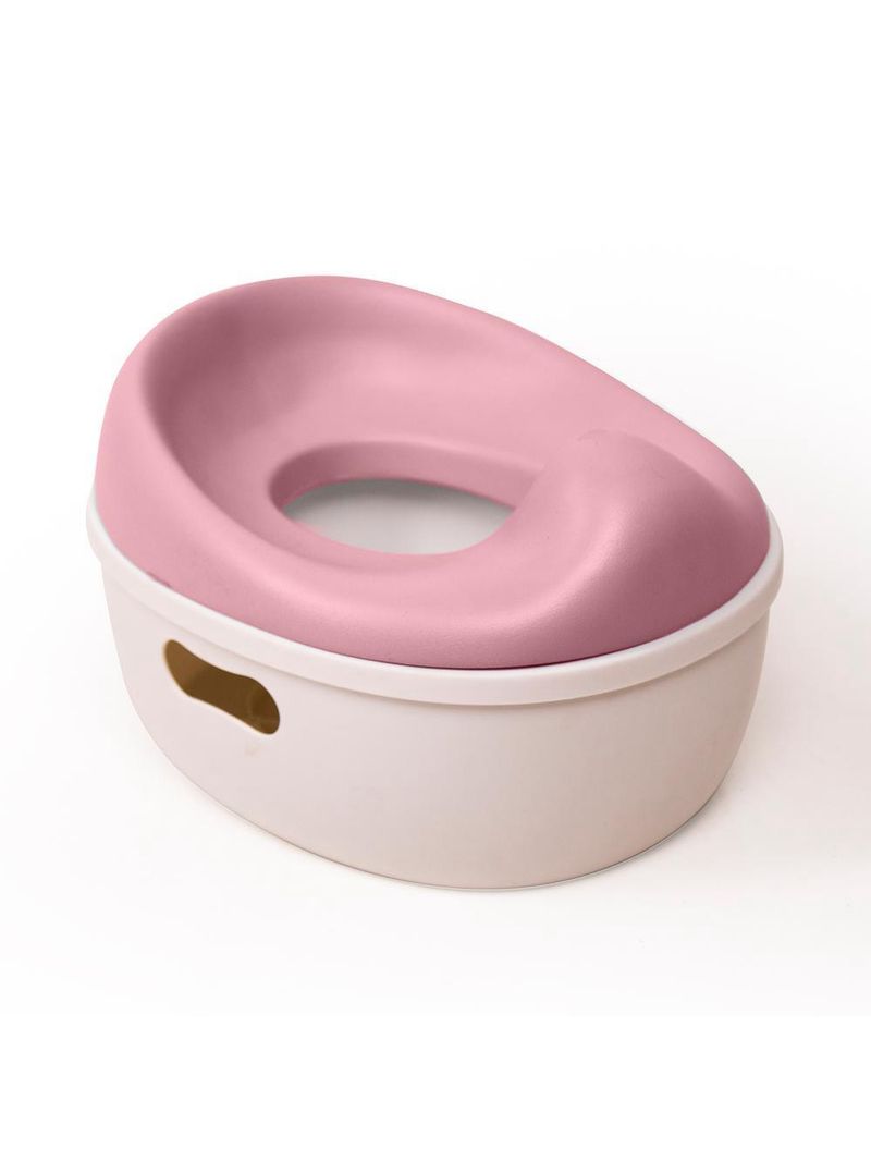 Troninho infantil kingdom potty 3 in 1 pink - safety 1st
