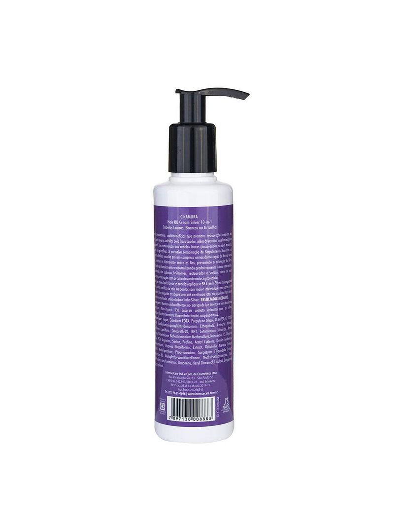 Ckamura silver 10-in-1 bb cream capilar matizador