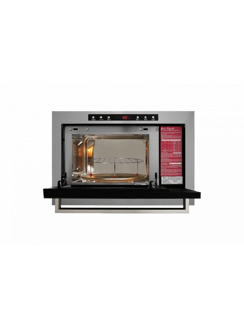 Forno Micro-ondas Fischer De Embutir 25L Inox 127V
