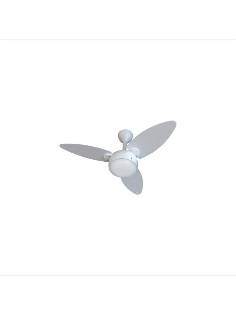 Ventilador de teto elluz branco cinza inverter bivolt ventisol