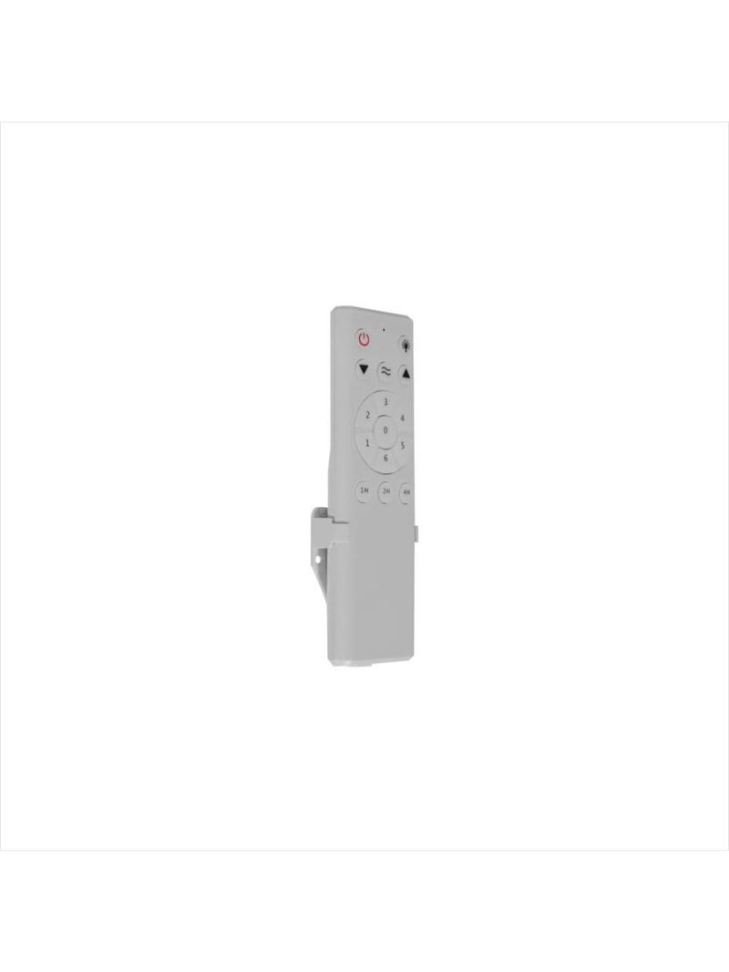 Ventilador de teto elluz branco cinza inverter bivolt ventisol