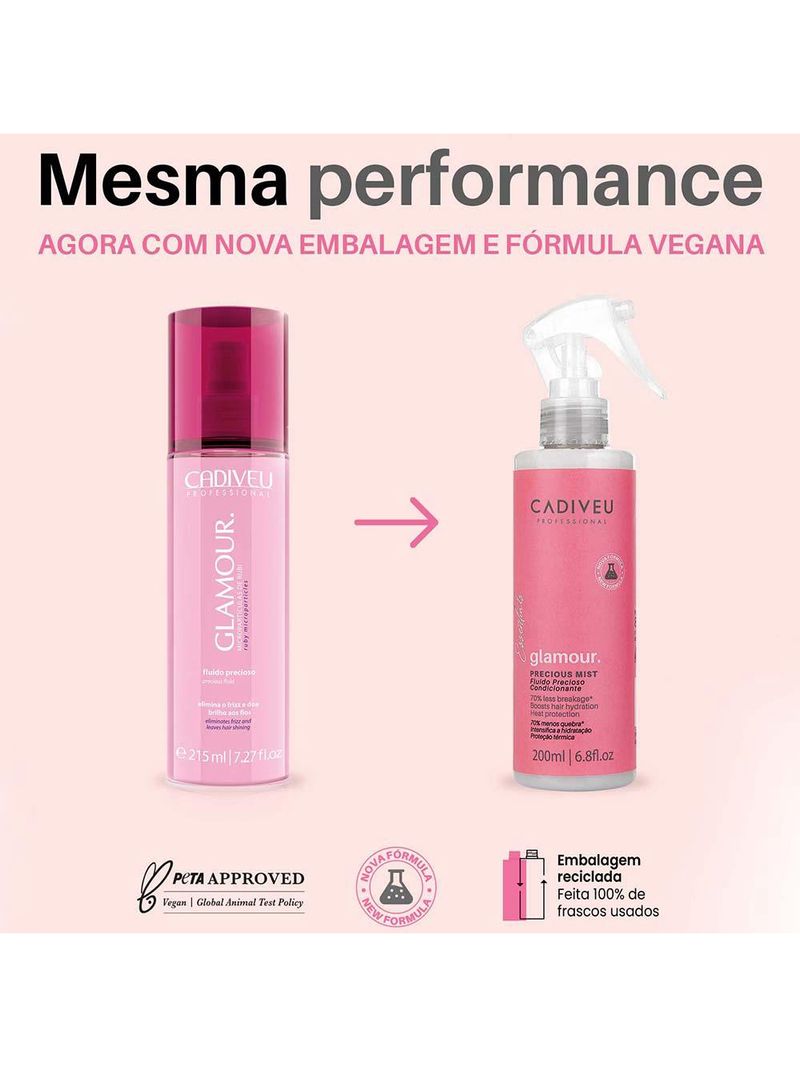 Fluido precioso cadiveu glamour