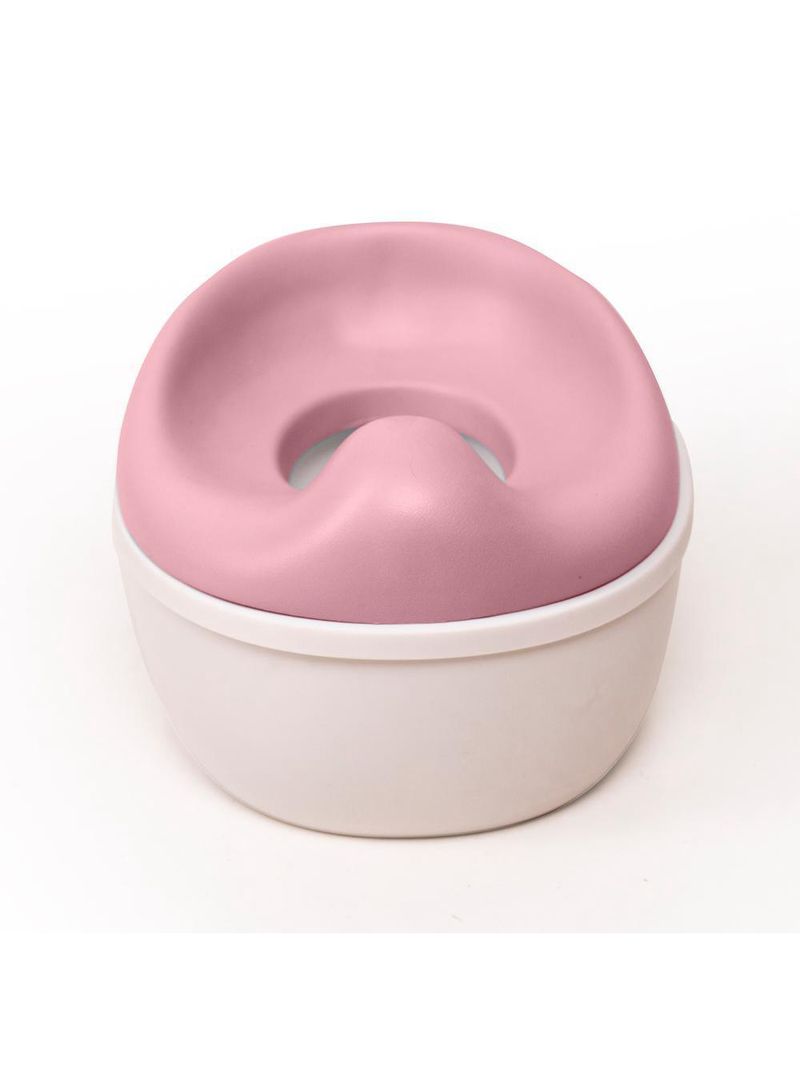Troninho infantil kingdom potty 3 in 1 pink - safety 1st