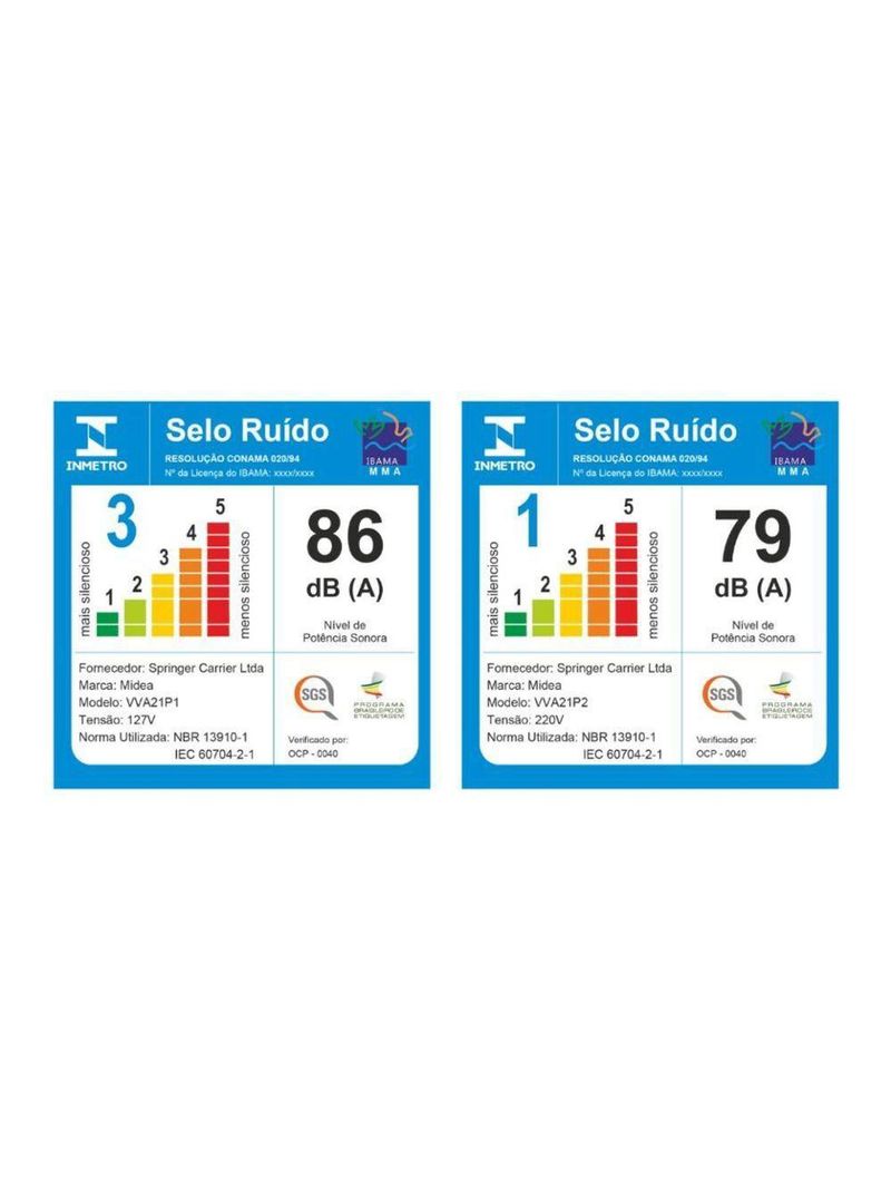 Aspirador De Pó Vertical 2 Em 1 Preto E Azul Midea VVA21P1 110V