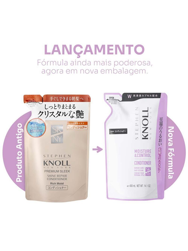 Stephen knoll moisture e control condicionador refil