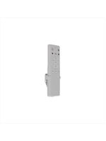 Ventilador de teto elluz branco cinza inverter bivolt ventisol