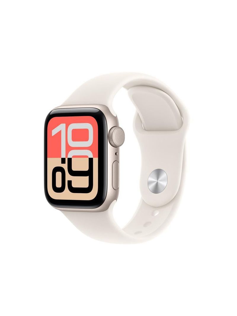 Apple watch se 3 gps 44mm pulseira esportiva p/m estelar