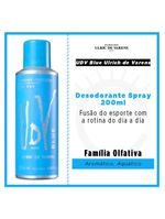 Desodorante spray ulric de varens masculino - blue
