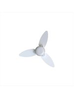 Ventilador de teto elluz branco cinza inverter bivolt ventisol