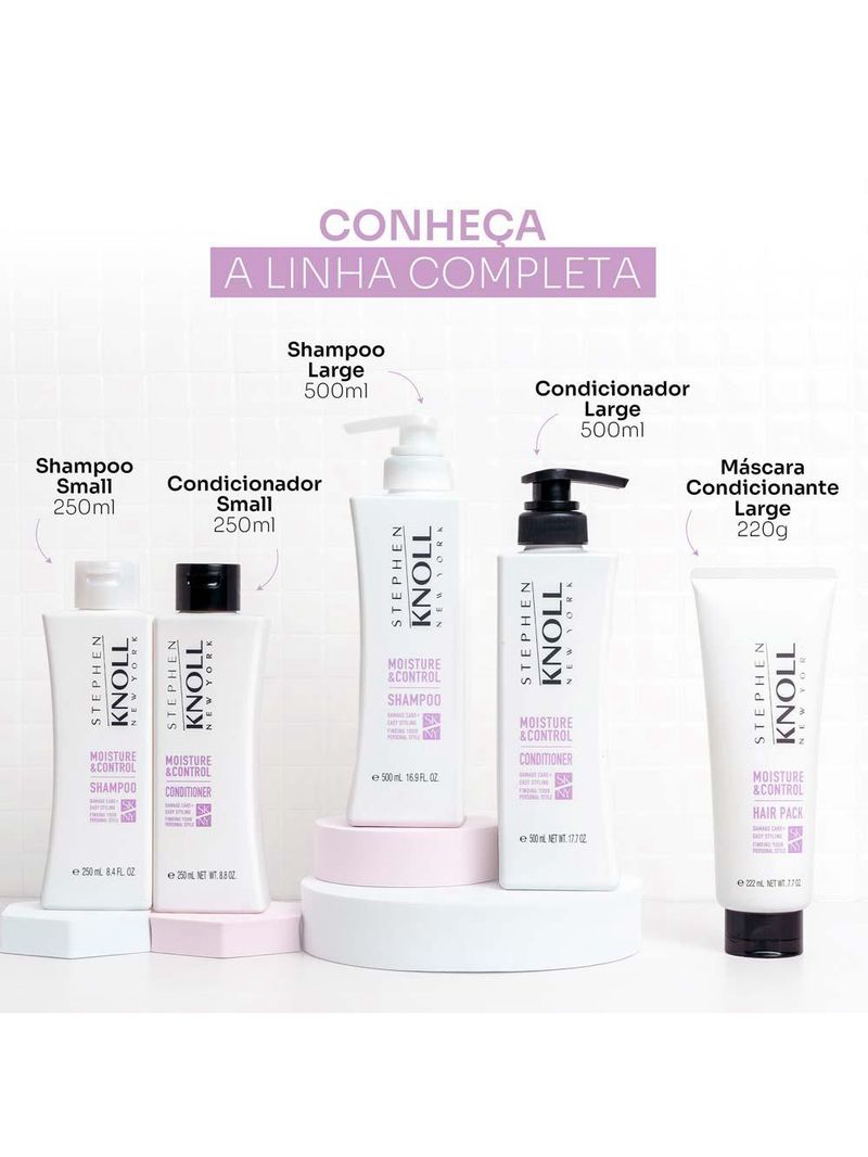 Stephen knoll moisture e control condicionador refil