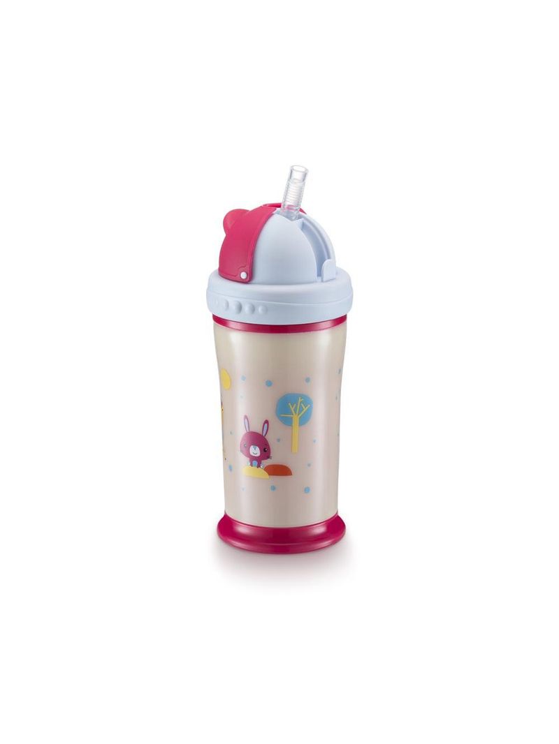Copo playful glow in the dark planet rosa pink fisher price - bb1129