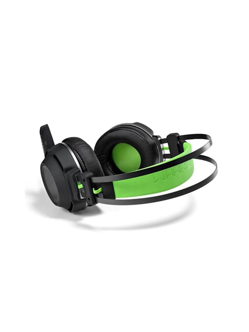 Fone de ouvido headset arco usb p2 warrior preto - multilaser