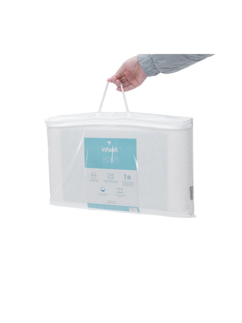 Travesseiro termorregulável volpi off white - infanti