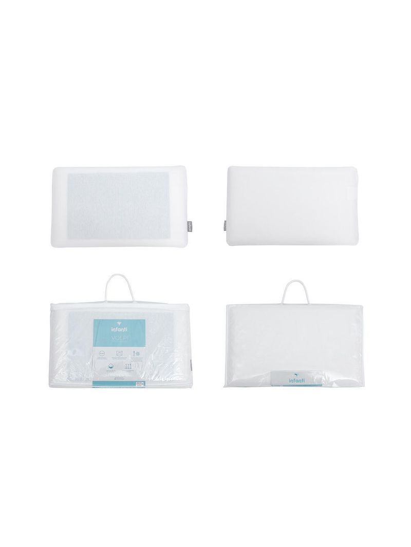 Travesseiro termorregulável volpi off white - infanti
