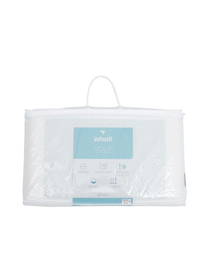 Travesseiro termorregulável volpi off white - infanti