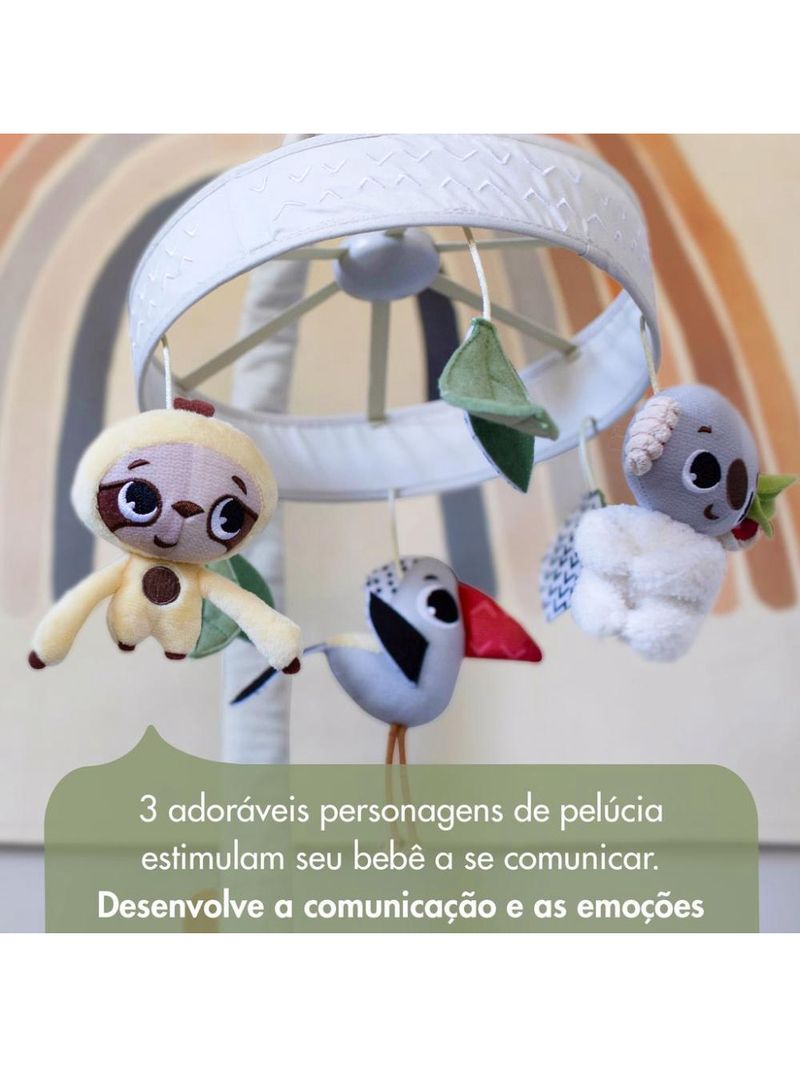 Móbile para berço luxe musical boho chic - tiny love