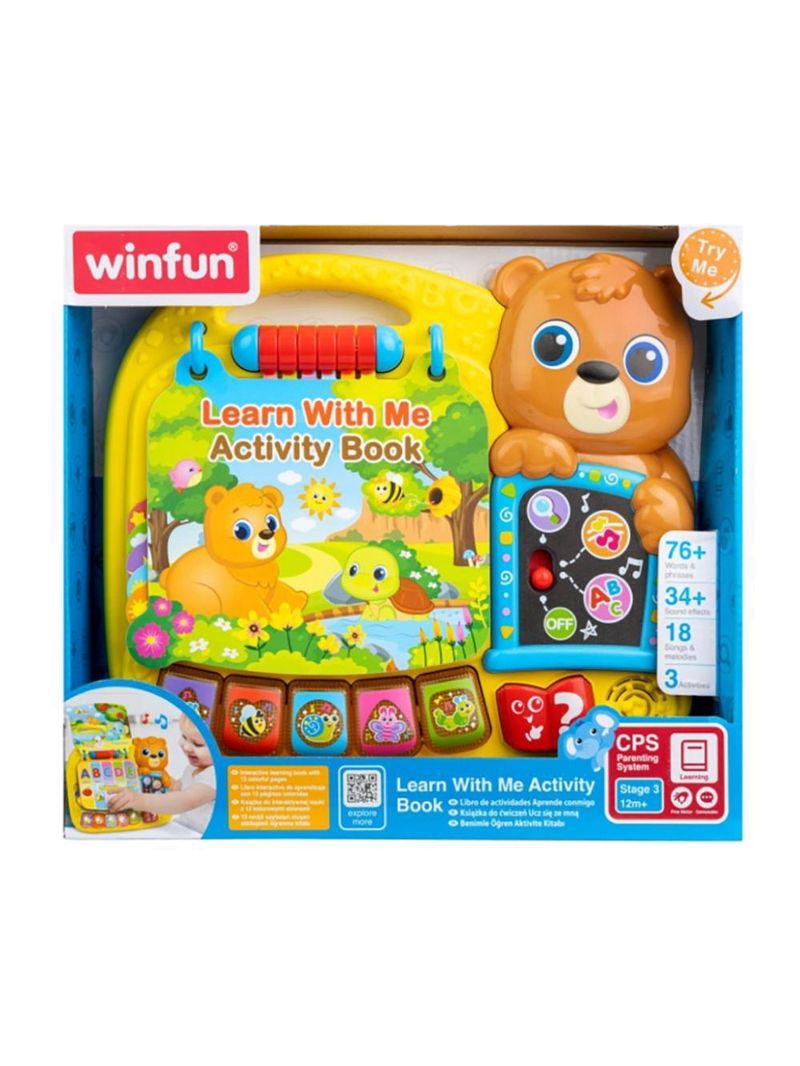 Livrinho de atividades aprenda brincando - winfun