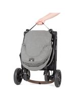 Carrinho de bebê versatrax e travel system trio pebble cinza - joie