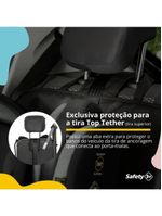 Protetor de banco top tether black - safety 1st