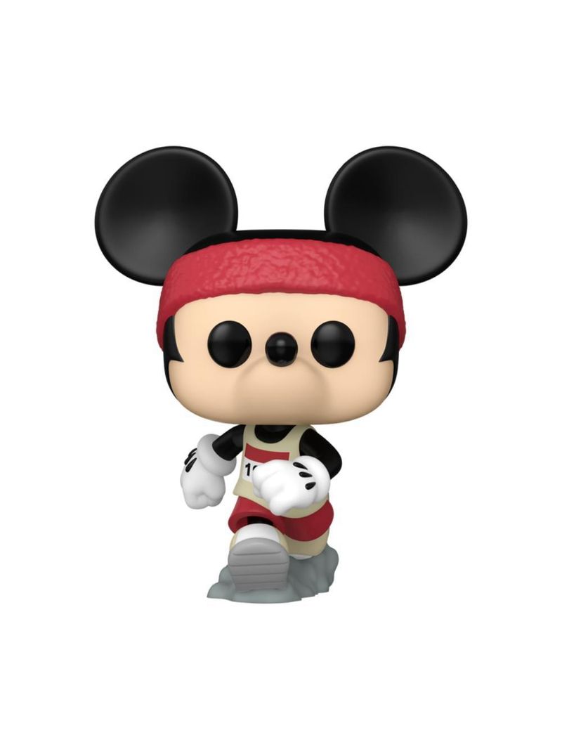 Boneco funko pop! disney vida real - mickey com roupa de corrida