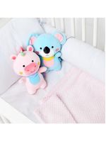 Pelúcia turminha soft unicórnio rosa - buba