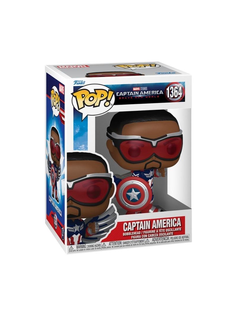Boneco funko pop! capitão américa 4 - capitão américa (sam)