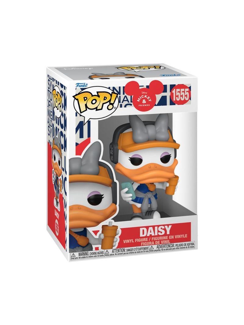 Boneco funko pop! disney vida real - margarida com roupa de corrida