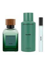 Kit Adolfo Dominguez Bambu Desodorante 150ml + Eau De Parfum 120ml + Eau De Parfum 10ml - Perfume Masculino