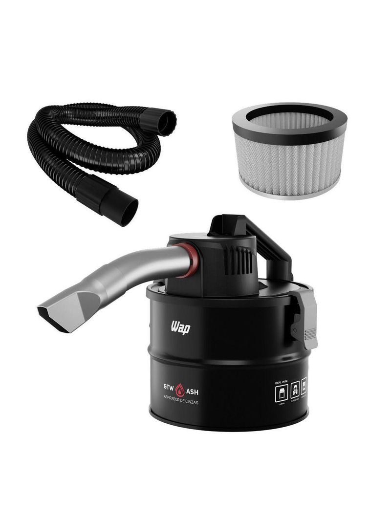Aspirador De Cinzas WAP Gtw Ash Para Churrasqueira 110V