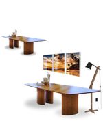 Ipanema: Mesa De Jantar Retangular Em Freijó 244x137cm