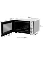 Forno Elétrico De Bancada Mueller 50L E Vidro Duplo 110V