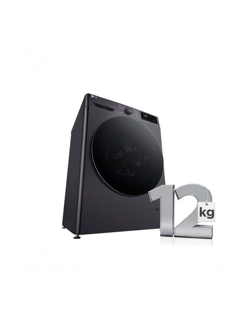 Lava e Seca Smart LG VC5 12kg Titanium Com Inteligência Artificial AIDD CV3012MC5 110V