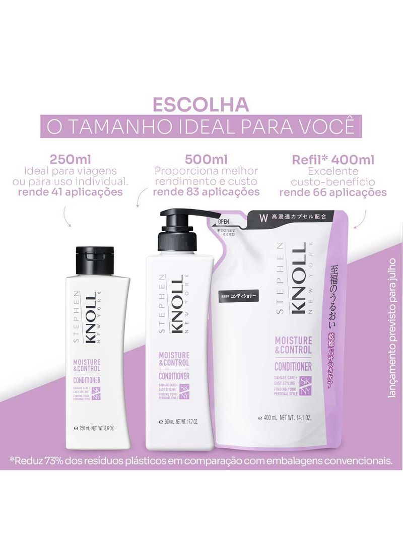 Stephen knoll moisture e control condicionador refil