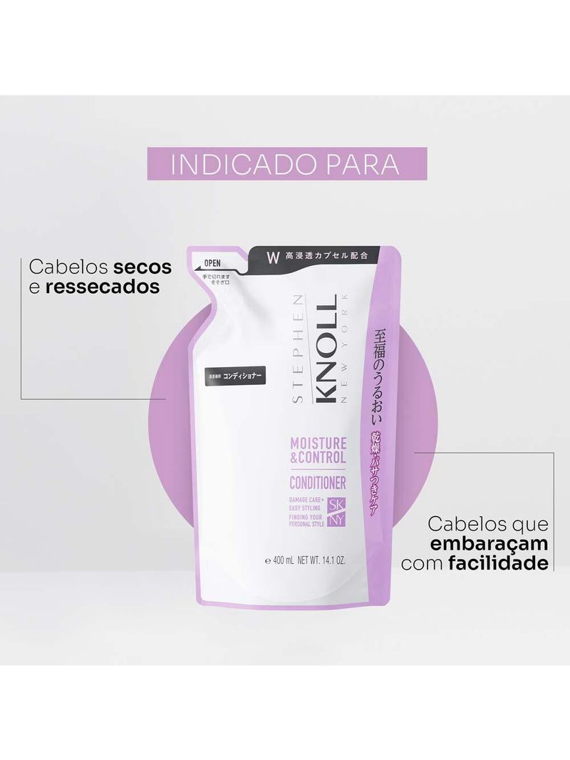 Stephen knoll moisture e control condicionador refil