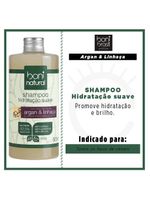 Boni natural argan e linhaça - shampoo