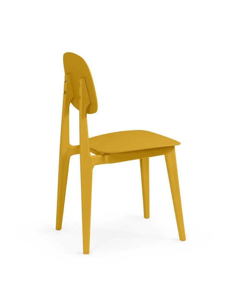 Conjunto Mesa De Jantar Redonda Eiffel  4 Cadeiras Itália