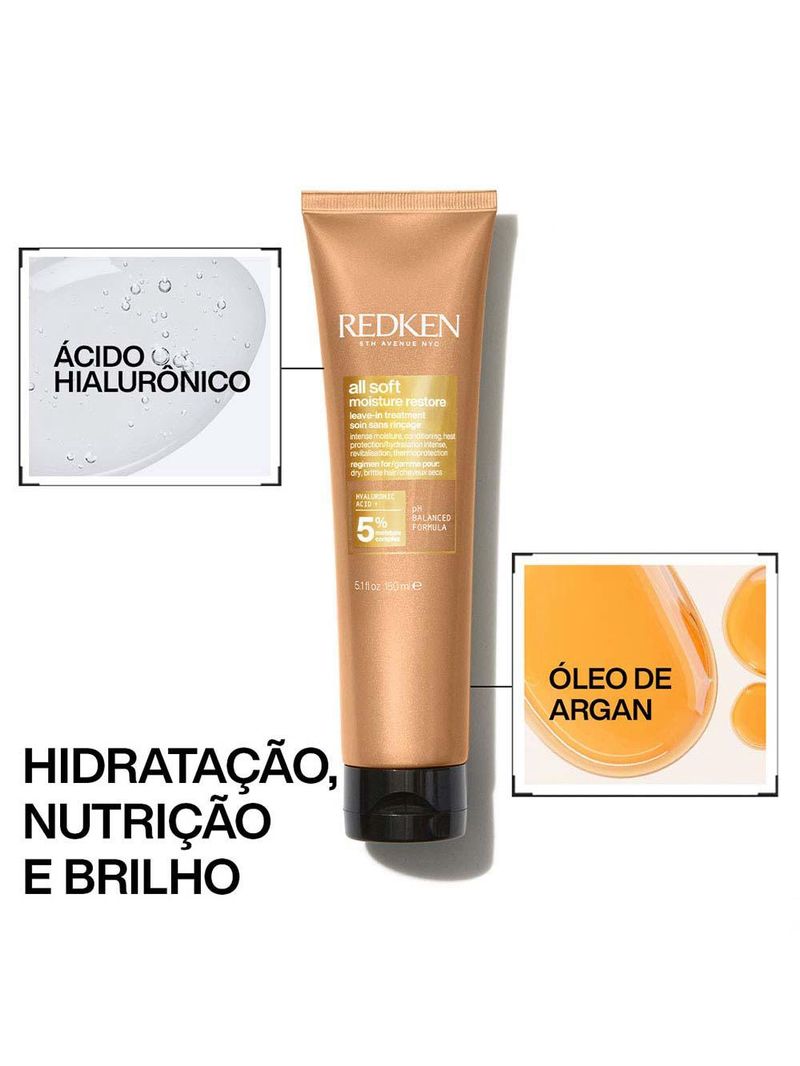 Redken all soft moisture restore leave in