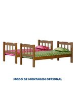 Beliche 2 Em 1 Reforçada Nogueira Em Madeira Maciça