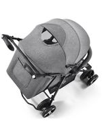 Carrinho passeio flick 0-15kgs preto com cinza multikids baby - bb445