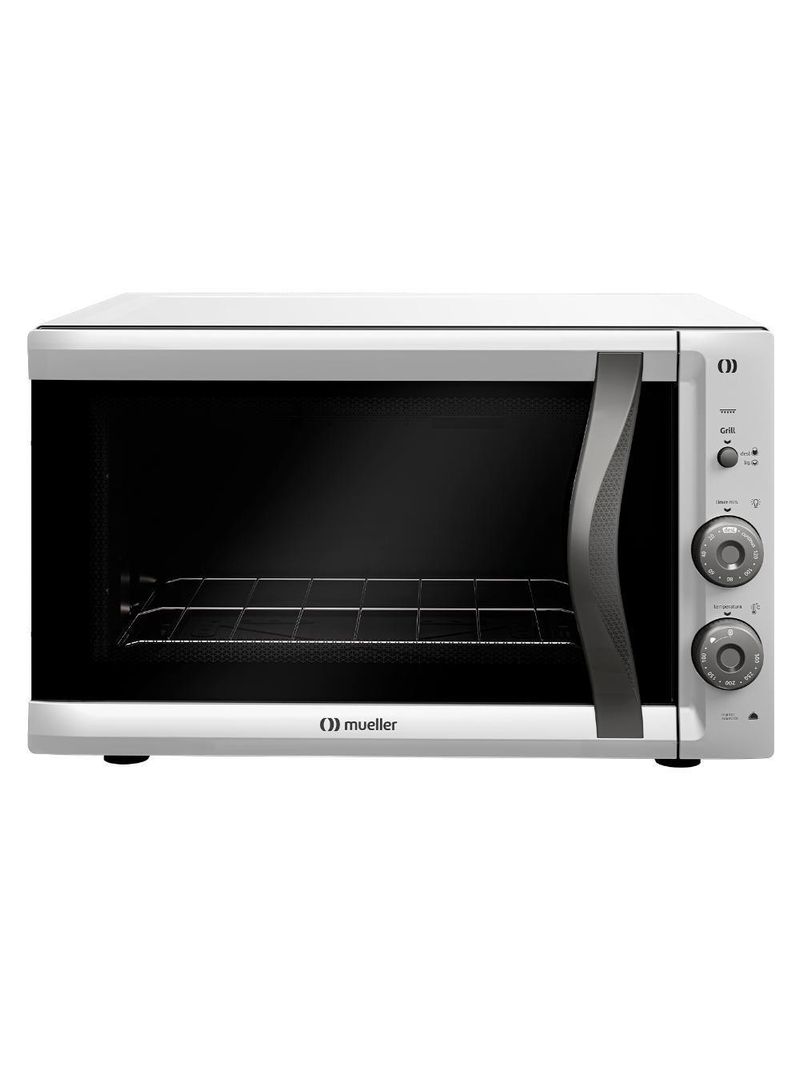 Forno Elétrico De Bancada Mueller 50L E Vidro Duplo 110V