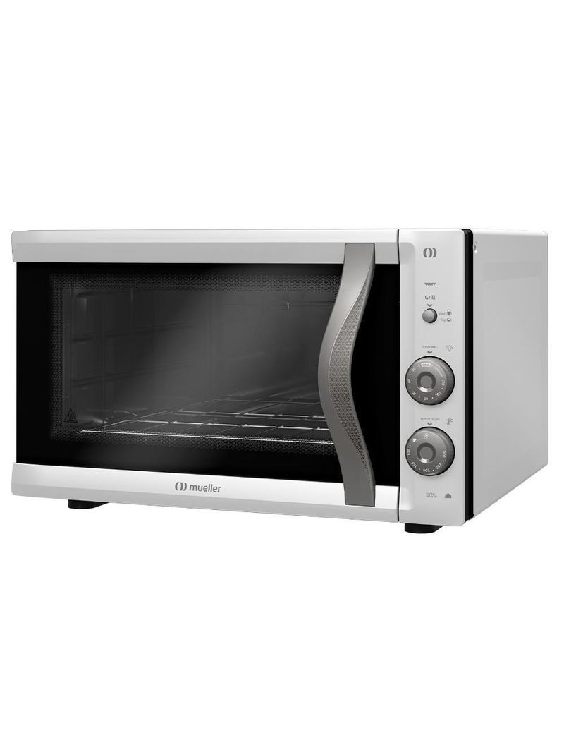 Forno Elétrico De Bancada Mueller 50L E Vidro Duplo 110V