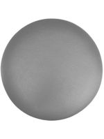 Kit 02 Assentos Redondo Banqueta Cadeira Estofados Poltronas H02 Corino Cinza 30 Cm - Lyam Decor