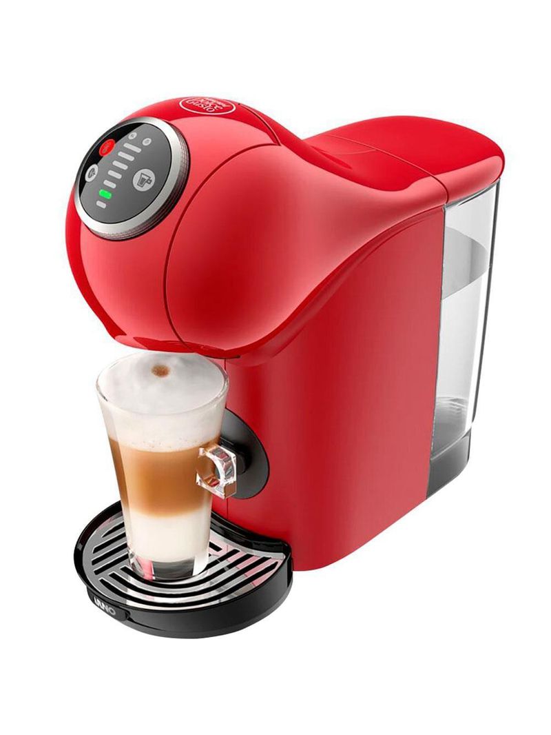 Cafeteira expresso arno dolce gusto genio s plus multibebidas - vermelha