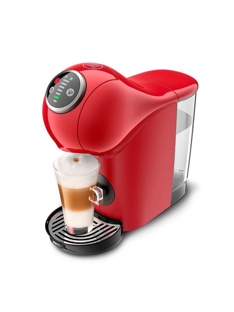 Cafeteira expresso arno dolce gusto genio s plus multibebidas - vermelha