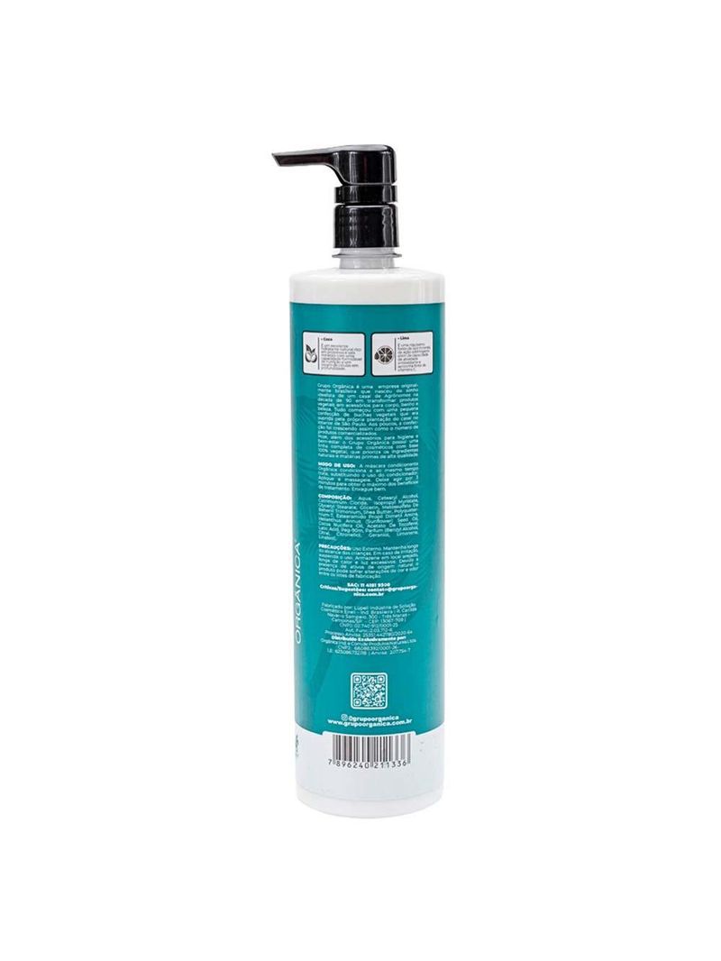 Orgânica coconut fresh máscara condicionante